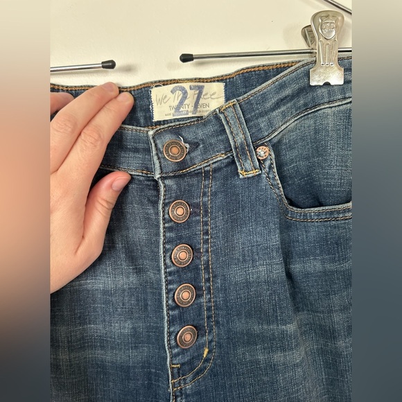 Free People irreplaceble flare-jeans-chicago-blue 27 - Picture 7 of 9